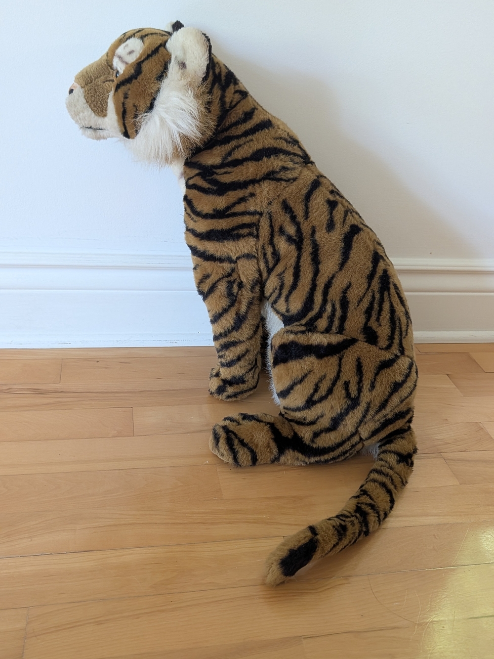 Vintage 2001, Animal Alley, Toys R Us, 24" Bengal Tiger, Jumbo Plush, Y2K